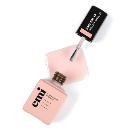 Base Gel Creamy Apricot 18, 9 ml.