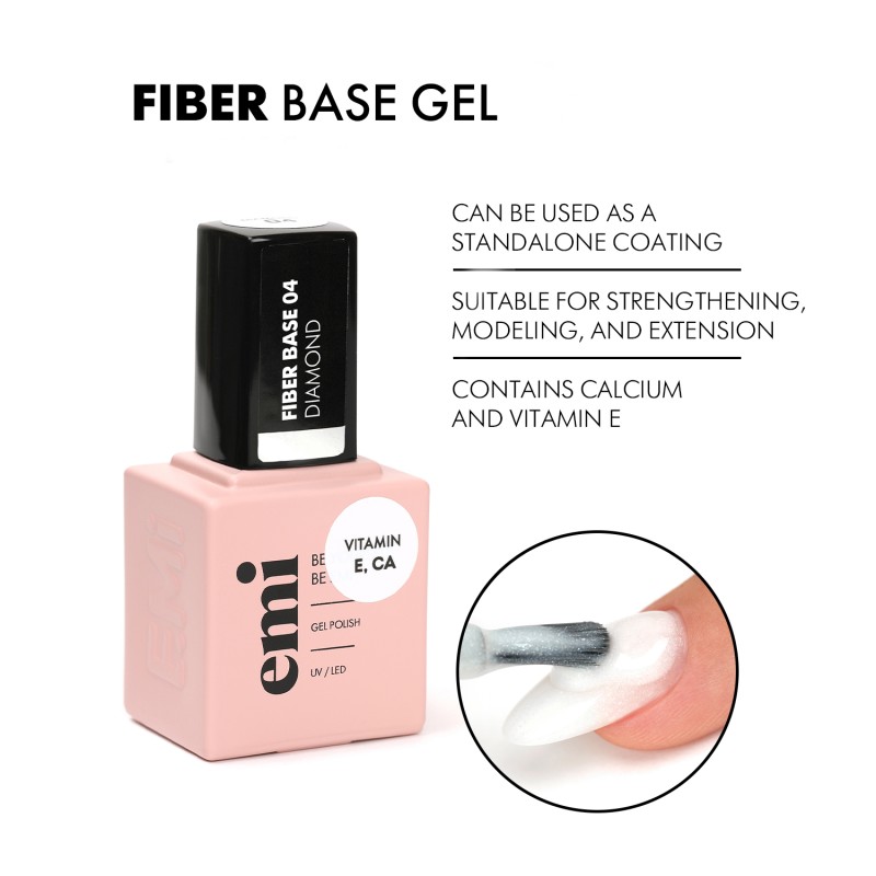 Fiber Base Gel Milk 2, 100 ml.