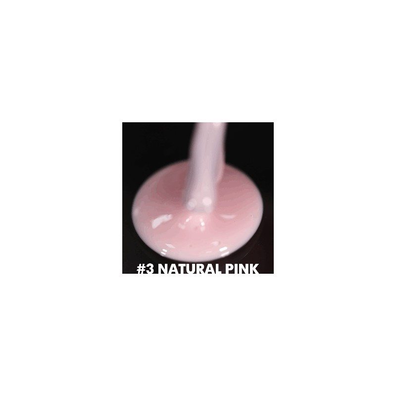 Fiber Base Gel Natural Pink 3, 100 ml.
