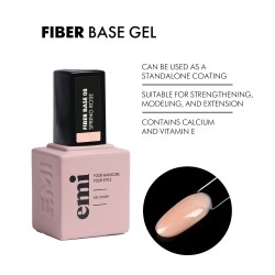 E.MiLac Fiber Base Gel Spring Rose 8, 15 ml.