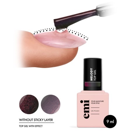 Melody Top Gel, 9 ml.