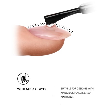 Slider Top Gel (soak-off with sticky layer) 9 g.