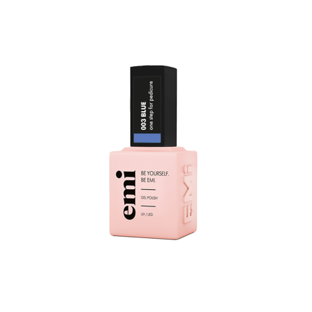 E.MiLac for pedicure Blue 3, 9 ml.