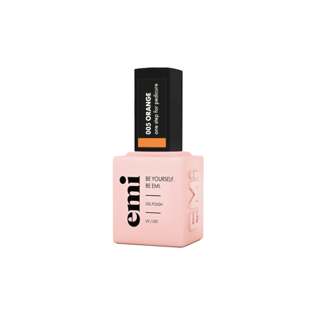E.MiLac for pedicure Orange 5, 9 ml.