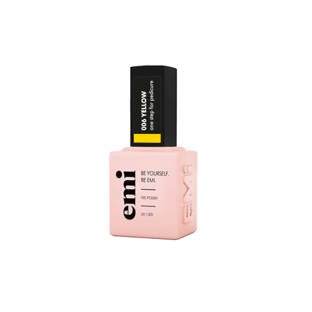 E.MiLac for pedicure Yellow 6, 9 ml.