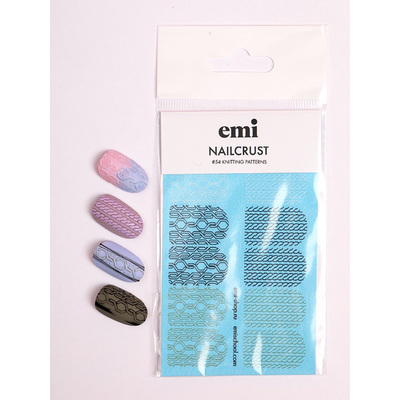 NAILCRUST Pattern Sliders 54 Knitting Patterns