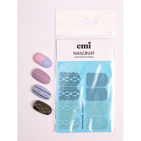 NAILCRUST Pattern Sliders 54 Knitting Patterns
