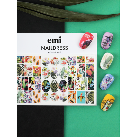 Naildress Slider Design 91 Rainforest