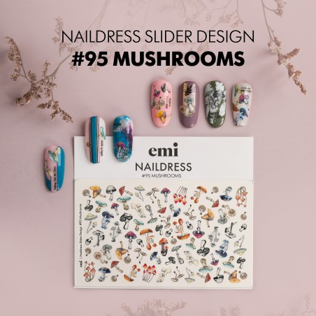 Naildress Slider Design 95 Mushrooms