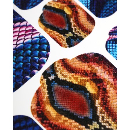 Pedicure nail wraps 4 Python