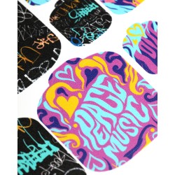 Pedicure nail wraps 5 Street Beat