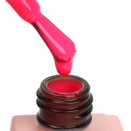 Ace Base #08 Fuchsia Neon – 9 ml | Base Gel Fuchsia Néon | E.MiLac