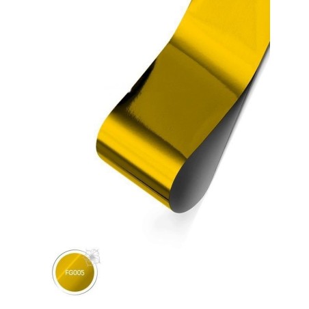 Foil Glossy Gold 1,5 m - Foil doré ultra-fin pour nail art et casting