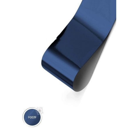 Foil glossy Blue Ice 1,5 m — foil ultra-fin pour nail art