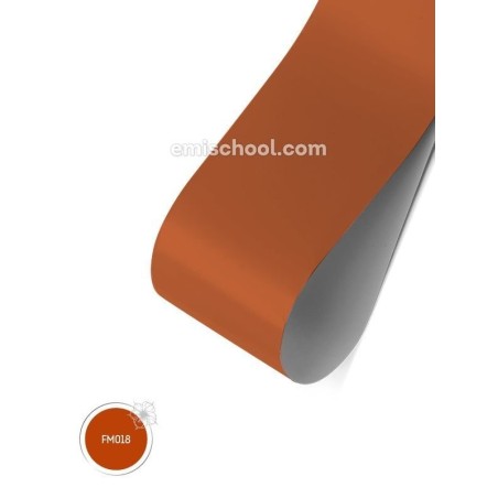 Foil Mat Terracotta 1,5 m – Foil nail art effet mat, crackle et ethnique