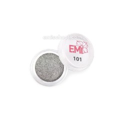 Dust One Color Metallic #101 — Poudre métallique rub-in pour ongles