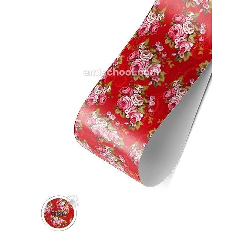 PRINCOT Victorian Roses in Crimson