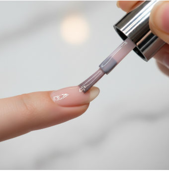 Top coat coloré